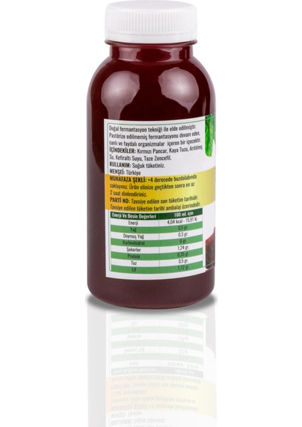 Zencefilli Pancar Kvass (300 Ml.) 6'lı Fırsat Paketi modelleri