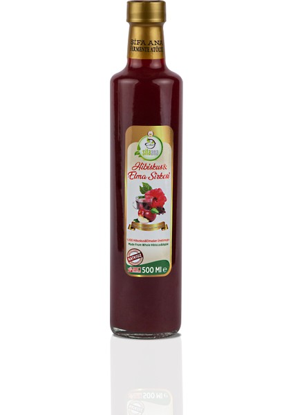 Hibisküs & Elma Sirkesi 500 ml