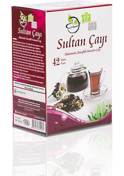 Ihlamurlu Zencefilli Sultan Çayı 42'li