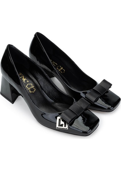 Kadın Deri Siyah/mat Topuklu Ayakkabı 22 5022 Bn Ayk SK24-25 Syh Rgn/mat Fıyonk fiyatları