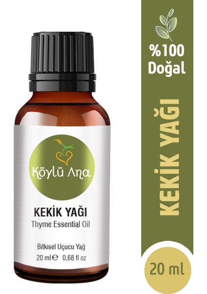 Köylü Ana Kekik Yağı 20 ml