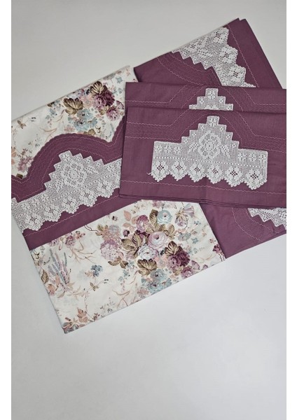 El Işi Dantelli Nervürlü ve Pikolu Nevresim Takımı fiyatları