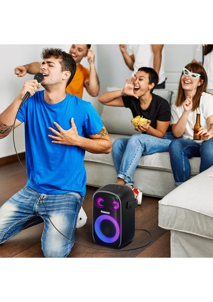 Halo 110 Mikrofonlu Parti Hoparlörü Karaoke 60W indirimleri