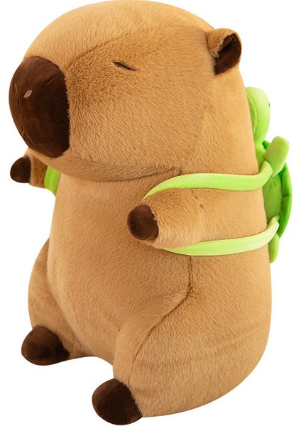 Kapibara Bebek Hediyesi Çocuk Oyuncak Bebek Bebek Kaplumbağa Sırt Çantası Kapibara Peluş Oyuncak 55 cm (Yurt Dışından)