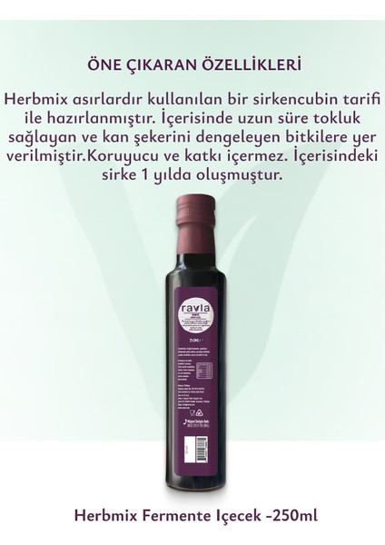 Herbmix ( Fermente İçecek )- 250ml