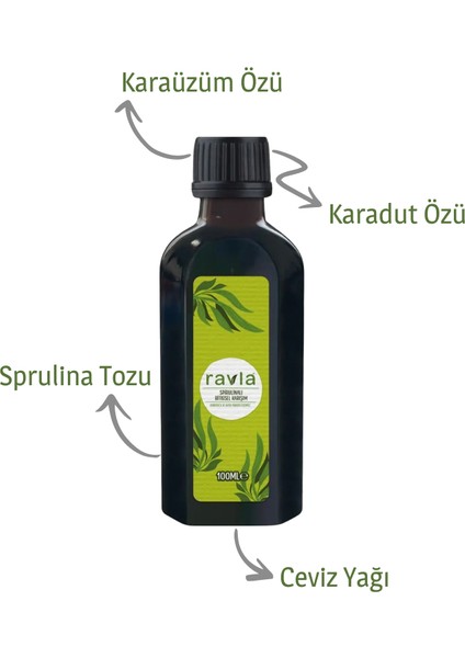 Spirulinalı Bitkisel Karışım- 100ml