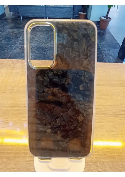 Samsung Galaxy A15 Uyumlu Mermer Desen Darbe Korumalı Premium Kapak modelleri