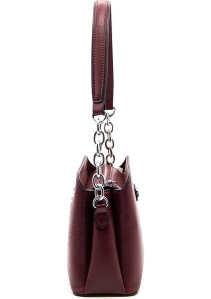 Bordo - Bordo SP937 Kadın Omuz Çantası modelleri
