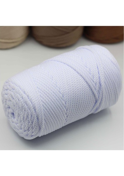 Polyester Makrome ip 3mm Polyester Makrome ip 250GR 135MT Makrome Çanta ipi Supla ipi