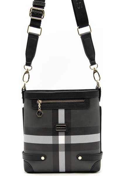 Siyah - Siyah SP1120 Kadın Çapraz Çanta