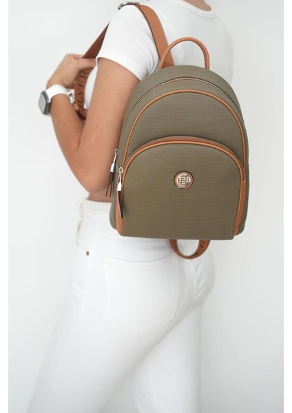 L.haki - A.taba SP1062 Kadın Sırt Çantası