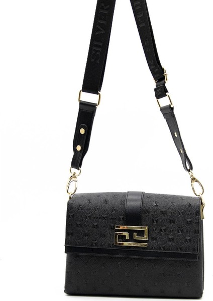 Siyah - Siyah SP1009 Kadın Çapraz Çanta