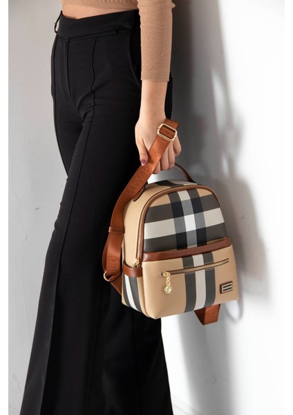 Bej - Taba SP1061 Kadın Sırt Çantası fiyatları