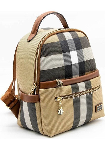 Bej - Taba SP1061 Kadın Sırt Çantası fırsatları