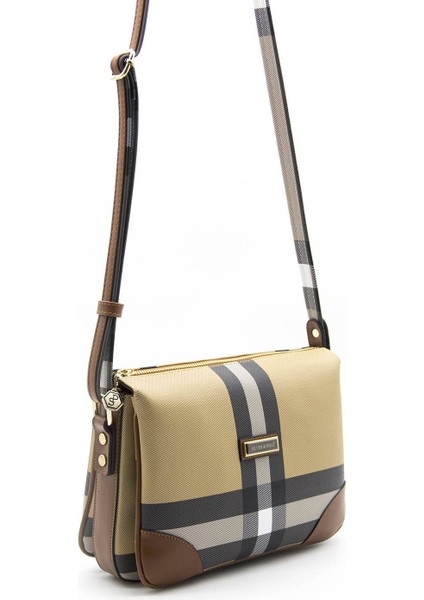 Bej - Taba SP784 Kadın Çapraz Çanta modelleri