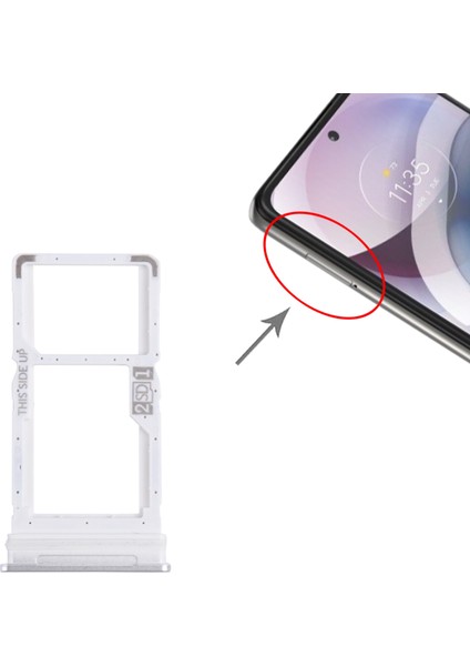 Motorola One 5g Ace Sım + Mikro Sd Kart Tepsisi Için (Yurt Dışından)
