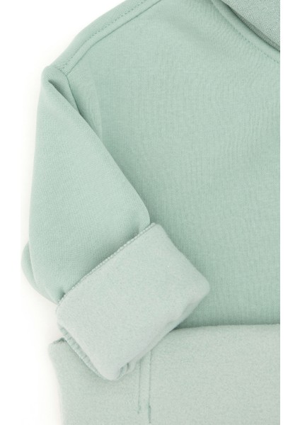 Kız Çocuk Su Yeşili Sweatshirt 50290706-VR048
