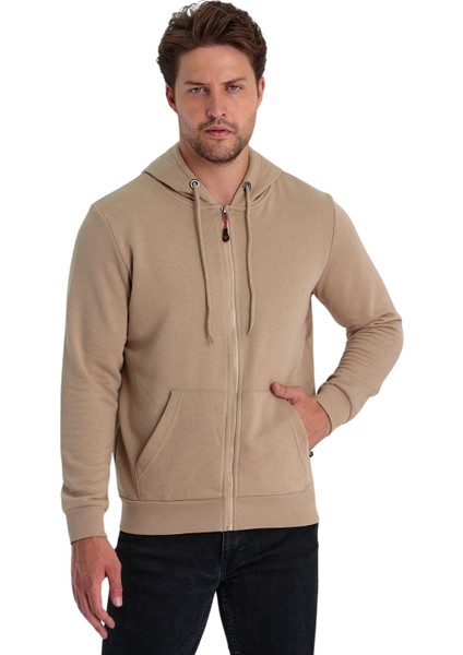 Erkek Fermuarlı Kapşonlu Kanguru Cepli Sweat modelleri