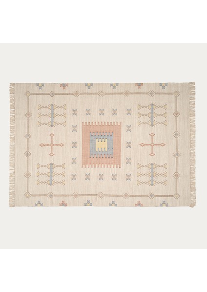 Jaıpur Pamuk Kilim 80X150 cm Krem