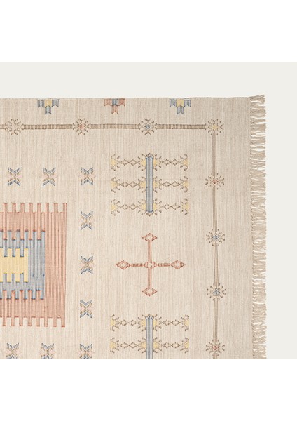 Jaıpur Pamuk Kilim 80X150 cm Krem