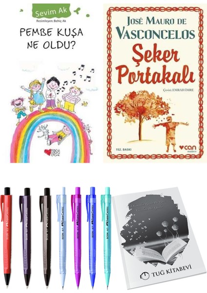 Şeker Portakalı ve Pembe Kuşa Ne Oldu? 2'li Set + Hediyeli