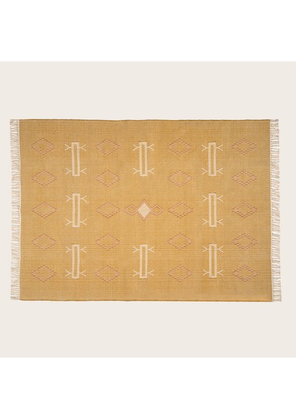 Jaıpur Pamuk Kilim 160X230 cm Sarı