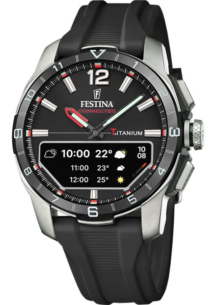 Festına F23000/4 Connected D Black Erkek Kol Saati