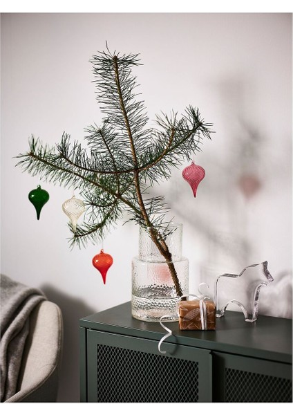 Ağaç Süsü, Çok Renkli, 6 Cm, 4 Adet modelleri