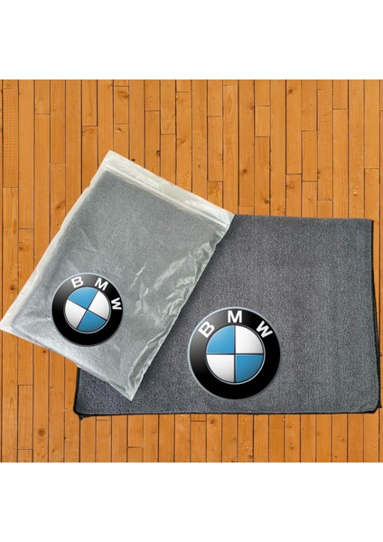 Mikrofiber Oto Kurulama Yıkama Havlusu 50X70 cm Araba Logolu Bez 400GSM