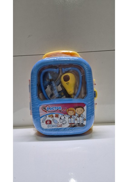 Çocuk Oyuncak Doktor Seti Meslek Seti Çantalı 12 Parça Doktor Set fırsatları