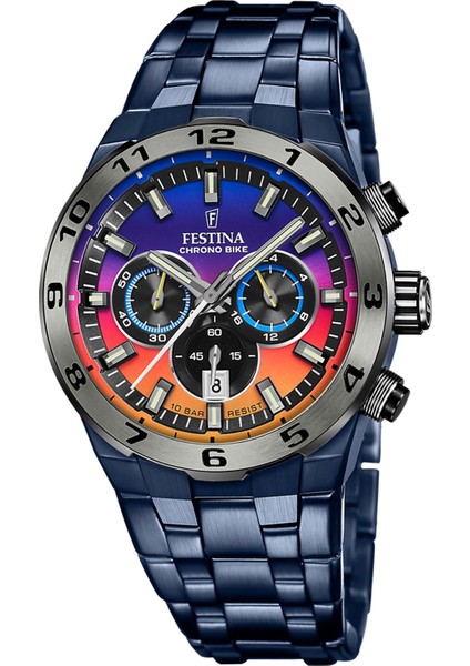 Festına F20709/1 Chrono Bıke Multıcolor Erkek Kol Saati