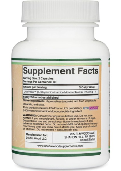 Nmnh (Nmn Supplement Alternative) 250mg 60 Capsul modelleri