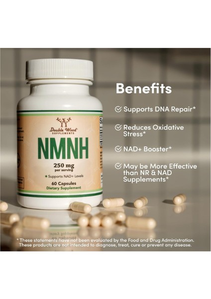 Nmnh (Nmn Supplement Alternative) 250mg 60 Capsul indirimleri
