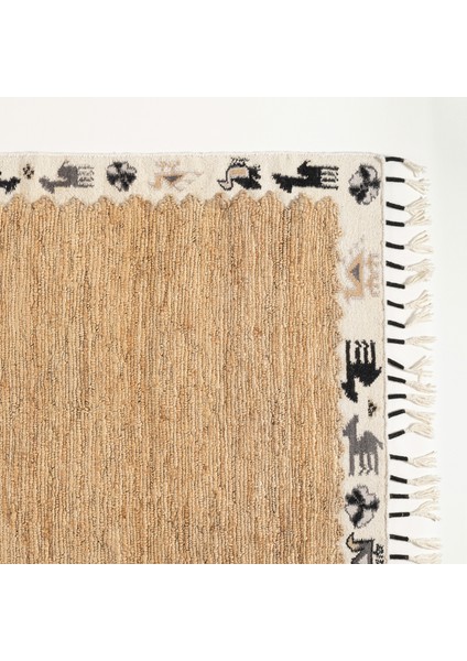 Tohana Saçaklı Jüt Kilim 160x230 Cm Bej fiyatları