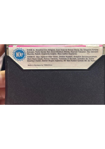 Muazzez Abacı ‎– Muazzez Abacı Türküola Alman Baskı Kaset fiyatları