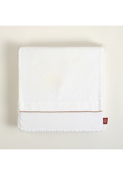 Mıno Baby Overloklu E.kıng Sıze Pamuk Keten Nevresim Seti 260X220 cm Natural fiyatları