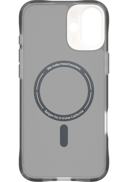 Ciel by CYRILL iPhone 16 Plus Kılıf Ultra Sheer Mag MagSafe özellikli Space Gray - ACS08250