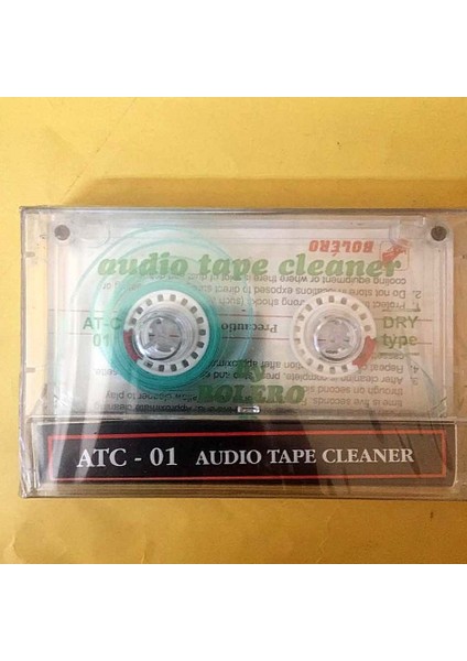 Teyp Kafa Temizleme Kaseti Audıo Tape Cleaner