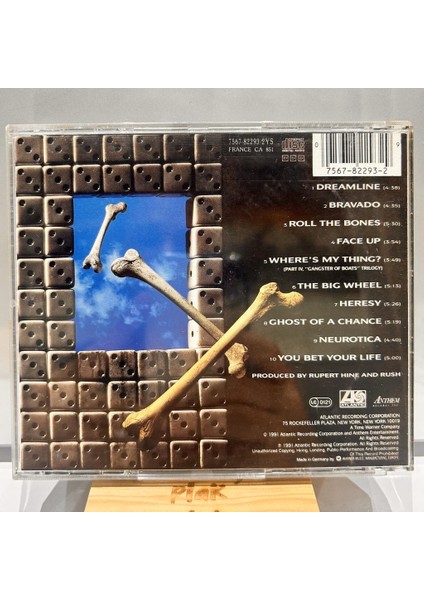 CD CD Rush – Roll The Bones CD