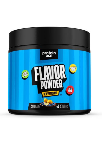 Flavor Powder - Blue Lemonade - 120 gr - 40 Servis