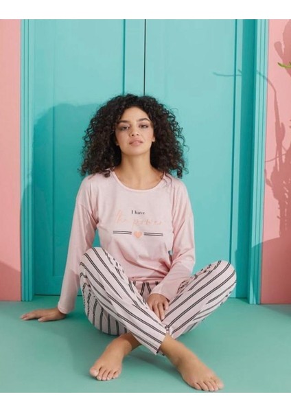 Kadın Viskon Pijama Takımı