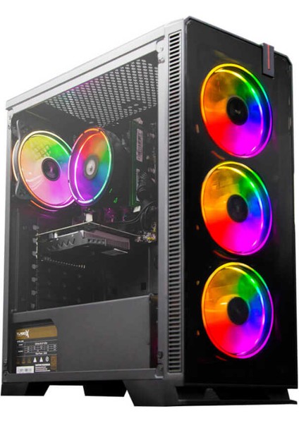 Tx4897 Ryzen 5 5500 16GB DDR4 512GB SSD 8GB RX580 256Bit Oyun Masaüstü Bilgisayarı