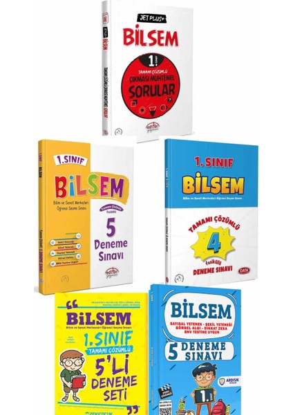 1. Sınıf Bilsem Jet Plus- Çıkması Muhtemel Sorular ve Bilsem Deneme Seti