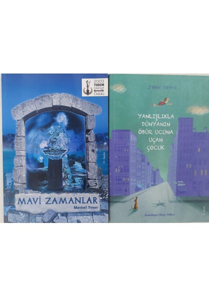 Yanlışlıkla Dünyanın Öbür Ucuna Uçan Çocuk- John Boyne+Mavi Zamanlar