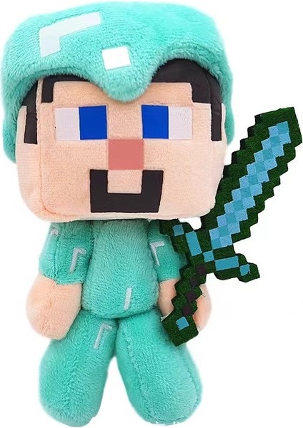 Minecraft Peluş Oyuncak Steve Peluş Bebek (Yurt Dışından)