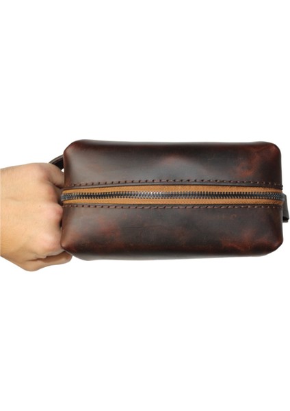 Dopp Kit Klasik Deri Çanta fırsatları