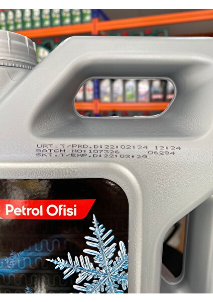 Petrol Ofisi Mavi Renkli Antifriz 3LT (2024 üretim)