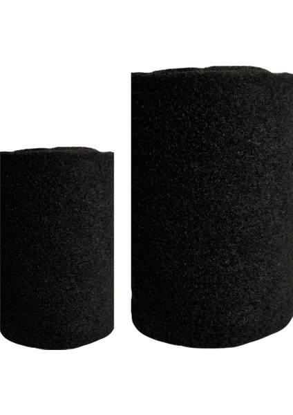 Dayanıklı Tekne Römorku Halısı Dayanıklı Kesilebilir Koruyucu Mat Siyah (20CM x 4m)