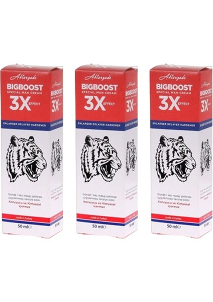 Bigboost Special Man Cream 3x Effect - 3 Adet