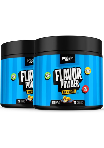 Flavor Powder - Blue Lemonade - 120 gr x 2 Adet